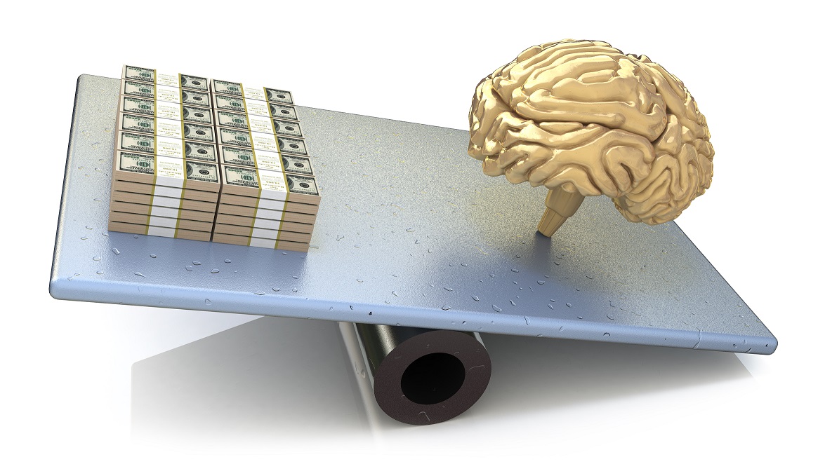 Brain price. intelligence outweighs the money in the design of information related to the intellectual and financial strength